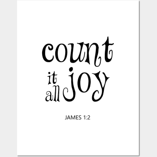 Count it all joy james 1 2 Posters and Art